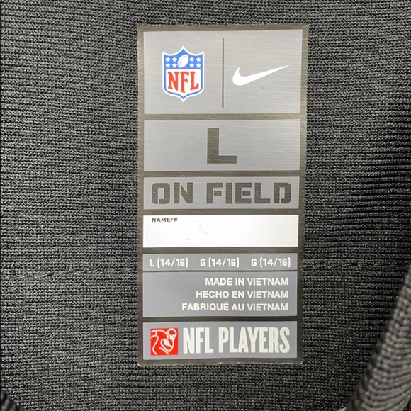 New York Jets Black #14 Darnold Jersey - Picture 5 of 7